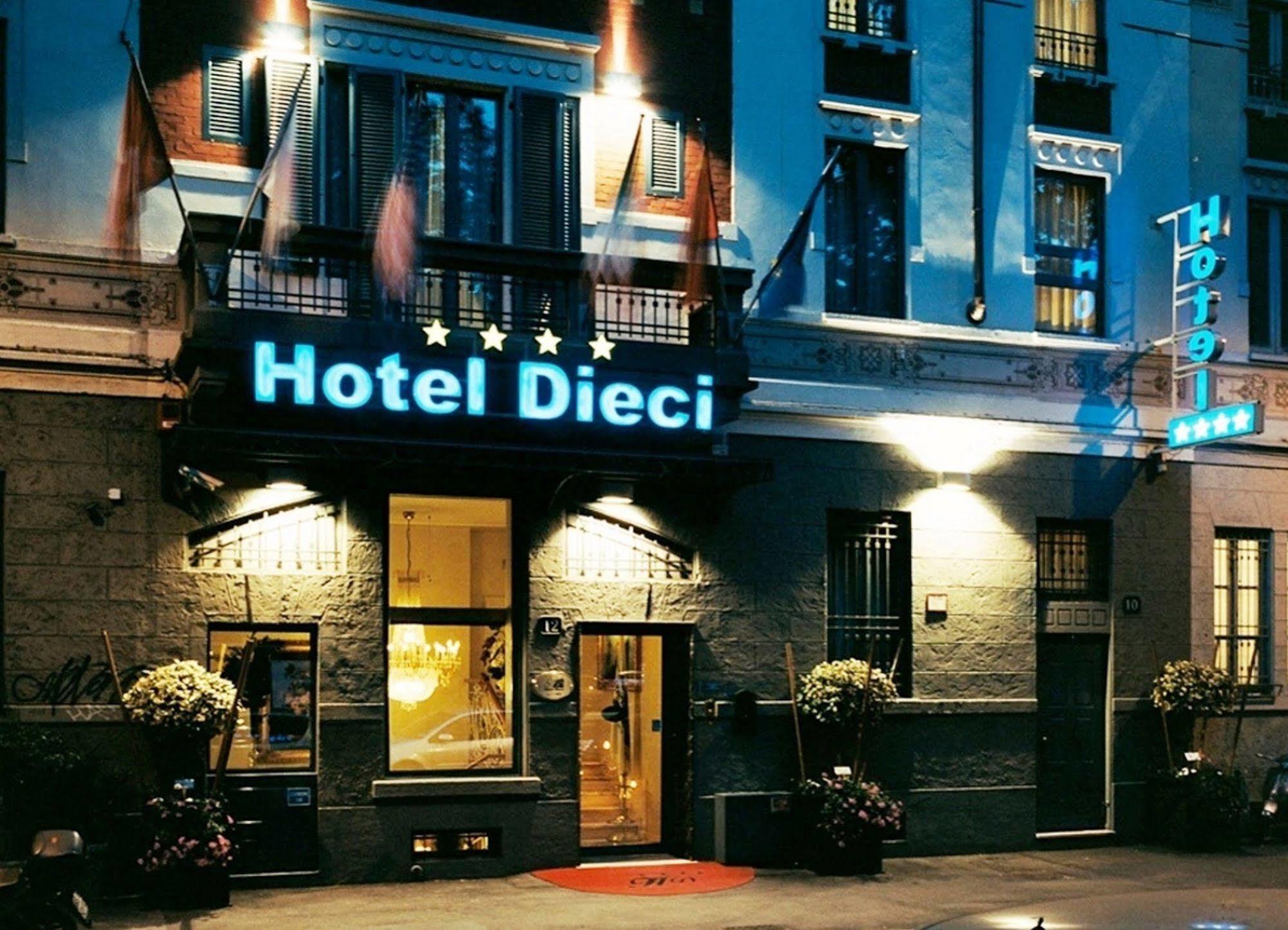 Boutique Hotel Dieci Milano Exteriör bild